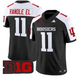 Randle El  #11 Indiana Hoosiers Vapor   Black Alternate
