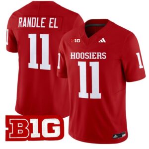 Randle El  #11 Indiana Hoosiers Vapor   Crimson