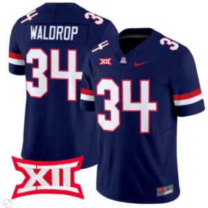 Rob Waldrop  #34 Arizona Wildcats Vapor   Navy