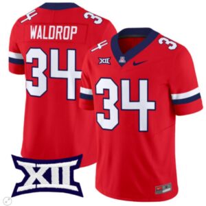 Rob Waldrop  #34 Arizona Wildcats Vapor   Red