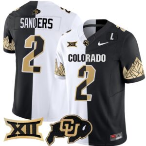 Shedeur Sanders  #2 Colorado Buffaloes Vapor   Stripeout