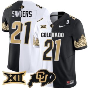 Shilo Sanders  #21 Colorado Buffaloes Vapor   Stripeout