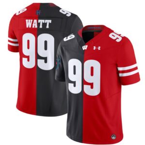 T.J. Watt  Texans #99 Wisconsin Badgers Split Vapor
