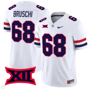 Tedy Bruschi  #68 Arizona Wildcats Vapor   White