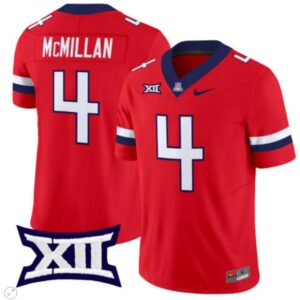 Tetairoa Mcmillan  #4 Arizona Wildcats Vapor   Red
