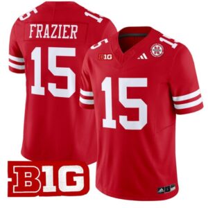 Tommie Frazier  #15 Nebraska Cornhuskers Vapor   Scarlet