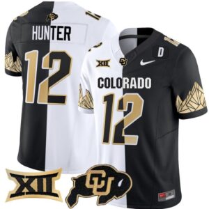 Travis Hunter  #12 Colorado Buffaloes Vapor   Stripeout