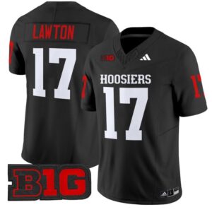 Ty Son Lawton  #17 Indiana Hoosiers Vapor   Black