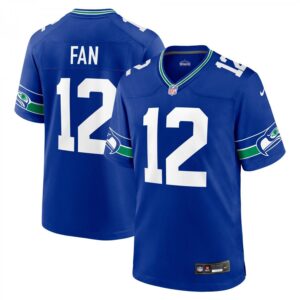 12s Seattle Seahawks Throwback Player Game  - Royal