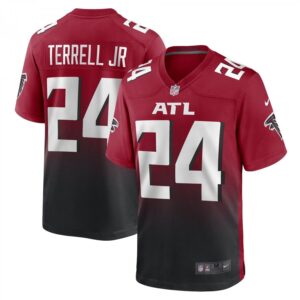 A.J. Terrell Jr. Red Atlanta Falcons Game