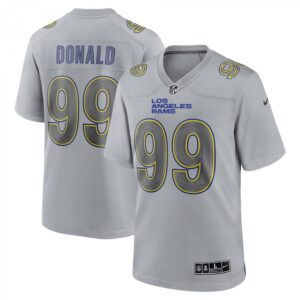 Aaron Donald Gray Los Angeles Rams Atmosphere Fashion Game