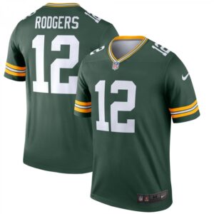 Aaron Rodgers Green Bay Packers Legend  - Green