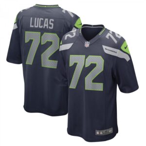 Abraham Lucas College Navy Seattle Seahawks Game Player