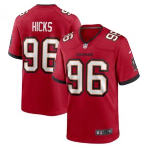 Akiem Hicks Red Tampa Bay Buccaneers Game Player