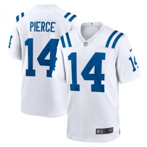 Alec Pierce Indianapolis Colts Away Game Player  - White