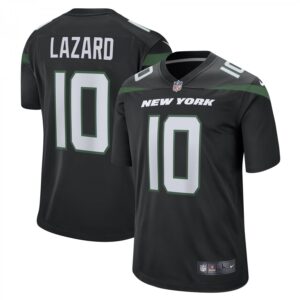 Allen Lazard Stealth Black New York Jets Alternate Game