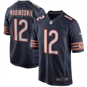 Allen Robinson Chicago Bears Game Player  - Navy