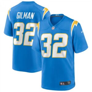 Alohi Gilman Powder Blue Los Angeles Chargers Game