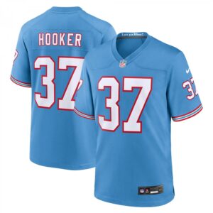 Amani Hooker Tennessee Titans Oilers Throwback Player Game  - Light Blue