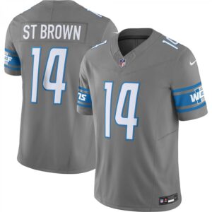Amon-Ra St. Brown Detroit Lions Vapor F.U.S.E. Limited  - Silver
