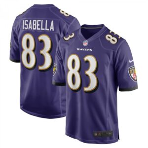 Andy Isabella Purple Baltimore Ravens Home Game Player