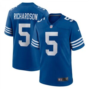 Anthony Richardson Indianapolis Colts 2023 NFL Draft First Round Pick Alternate Game  - Royal