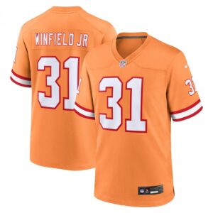 Antoine Winfield Jr. Orange Tampa Bay Buccaneers Throwback Game