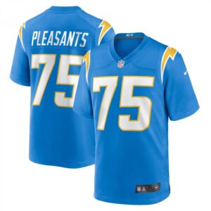 Austen Pleasants Powder Blue Los Angeles Chargers Home Game Player