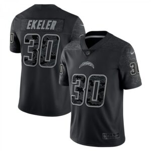 Austin Ekeler Los Angeles Chargers RFLCTV Limited  - Black