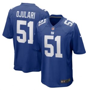 Azeez Ojulari New York Giants Game  - Royal