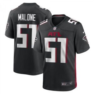 Black DeAngelo Malone Atlanta Falcons Game Player