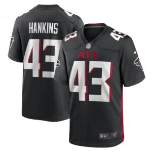 Black Matt Hankins Atlanta Falcons Game Player