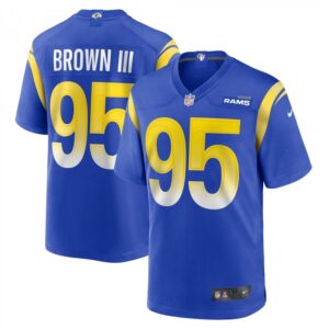 Bobby Brown III Royal Los Angeles Rams Game