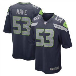 Boye Mafe College Navy Seattle Seahawks Game Player