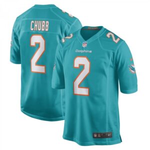 Bradley Chubb Aqua Miami Dolphins Game Player