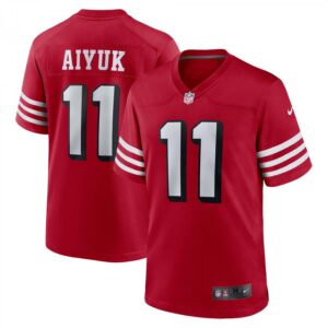 Brandon Aiyuk San Francisco 49ers Alternate Game  - Scarlet