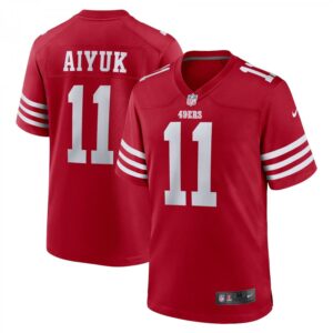 Brandon Aiyuk Scarlet San Francisco 49ers Team Player Game