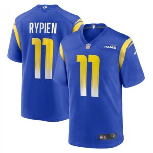 Brett Rypien Royal Los Angeles Rams Home Game