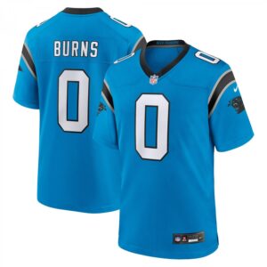 Brian Burns Carolina Panthers Alternate Game  - Blue