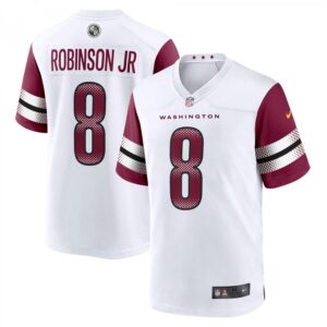 Brian Robinson Jr. Washington Commanders Away Game Player  - White