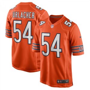 Brian Urlacher Chicago Bears Retired Player  - Orange