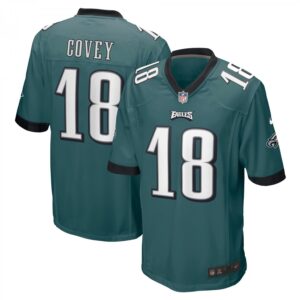 Britain Covey Midnight Green Philadelphia Eagles Home Game Player