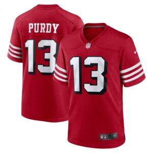 Brock Purdy San Francisco 49ers Alternate Game Player  - Scarlet