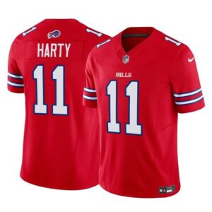 Buffalo Bills Deonte Harty Red 2023 Vapor Untouchable Limited Stitched s