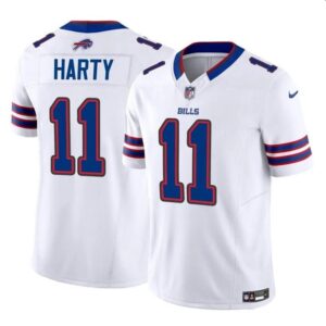 Buffalo Bills Deonte Harty White 2023 Vapor Untouchable Limited Stitched s