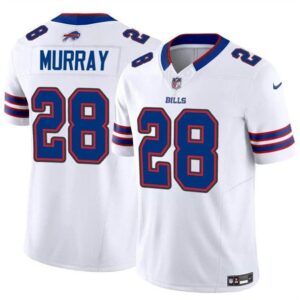 Buffalo Bills Latavius Murray White 2023 Vapor Untouchable Limited Stitched s