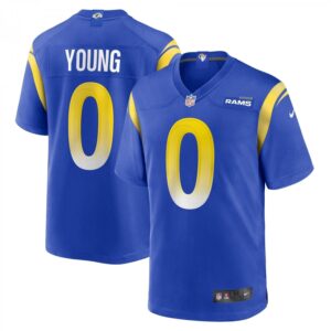 Byron Young Royal Los Angeles Rams Home Game