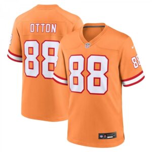 Cade Otton Orange Tampa Bay Buccaneers Throwback Game