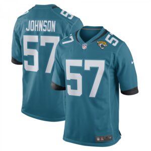 Caleb Johnson Jacksonville Jaguars Game Player  - Teal