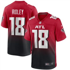 Calvin Ridley Red Atlanta Falcons 2nd Alternate Game